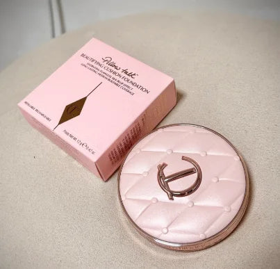 C/T Lasting Shimmer Highlighter Powder Moisture Oil Control Nature Show Complexion Two-color Heart Shape Powder Blusher