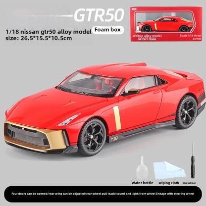 1:18 Scale Luxury Alloy Car Model Fashionable Collectible Vehicle Decoration Blind Box Non-Remote Control Toy from Mainland Chin