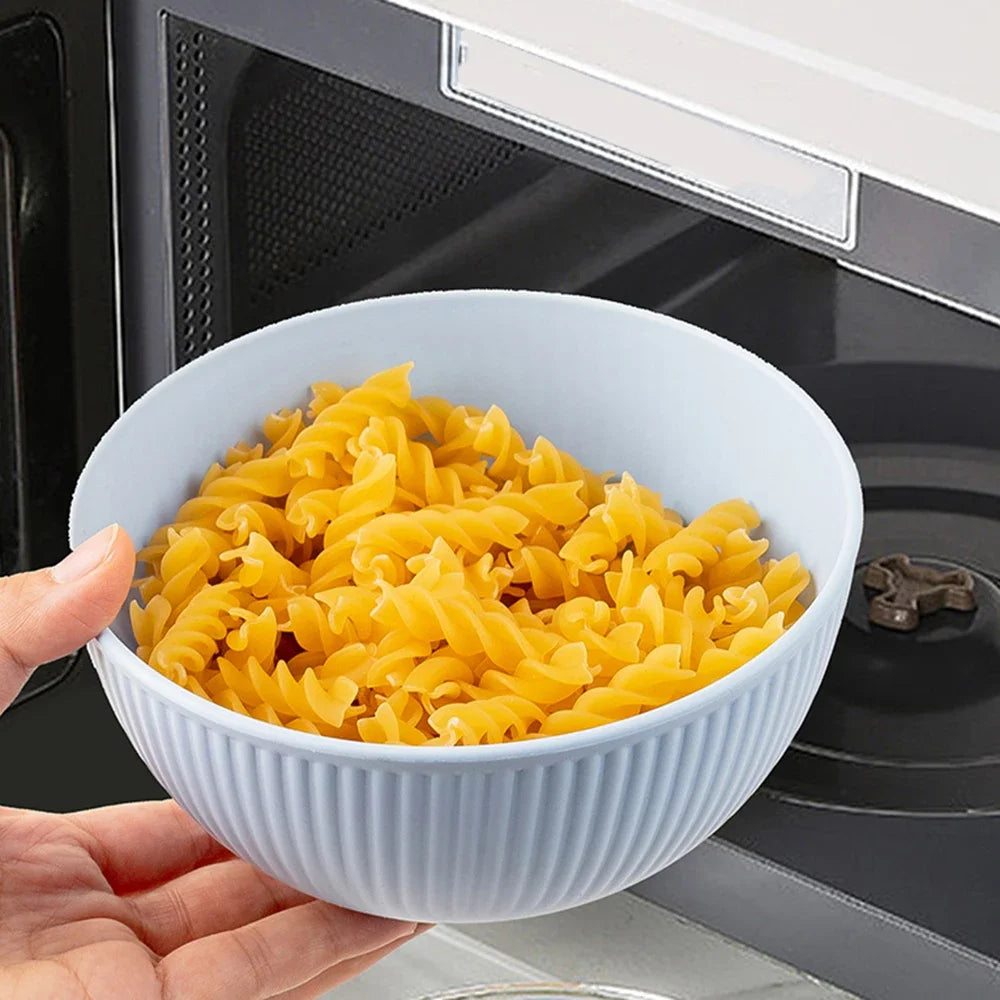 Wheat Straw Cutlery Set 4Pcs/Set Bowl Cup Dish Set Portable Tableware Set Dinnerware Kits for Picnic Camping