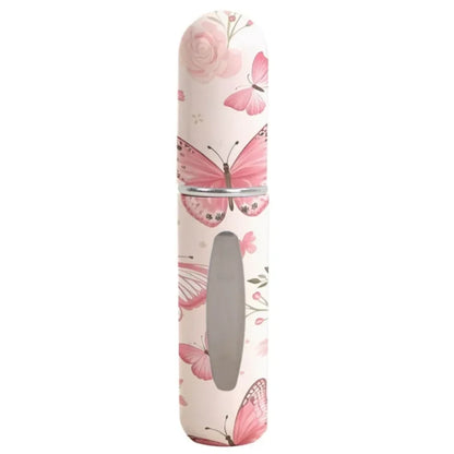 5ml Mini Perfume Bottle Essential Oil Alcohol Spray Atomizer Bottle Spray Rotating Bottle Refillable Empty Cosmetic Containers