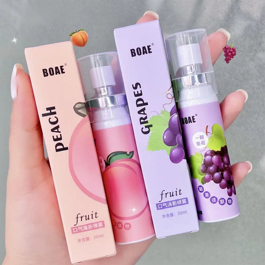 20ML Oral Freshening Spray Natural Fruity Flavor Oral Care Spray Portable Long-lasting Remove Oral Odor For Smoker Освежитель Дл