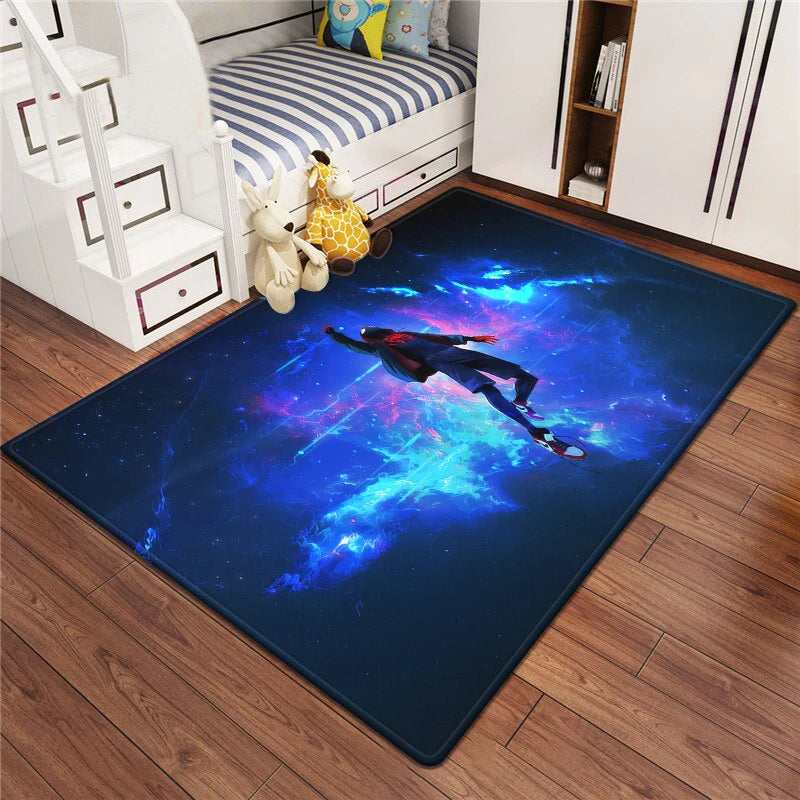 Marvel Series Customizable Carpets for Home Decor - Ideal for Bedrooms Living Rooms Sofas Camping Picnics Children's Rooms