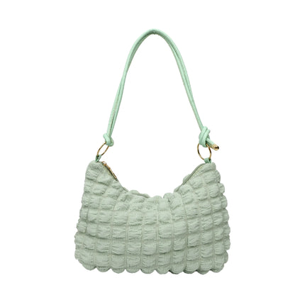 Fashion Vintage Women Subaxillary Bag Texture Shoulder Crossbody Bags Retro Female Shopping Underarm Handbag Totes