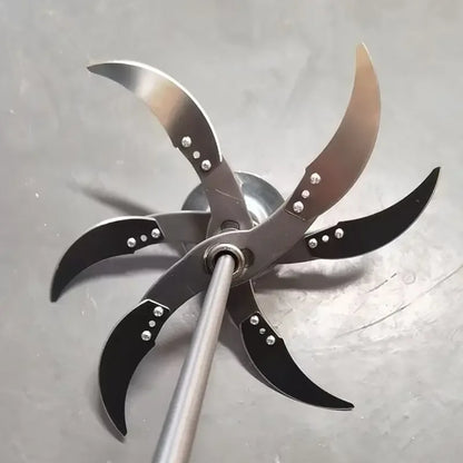 Agricultural Vegetable Fruit Cutter 4/6 Blades Set Crusher Pig Chicken Feed Chopper Replacement Blade for Farming Stirring Mixer