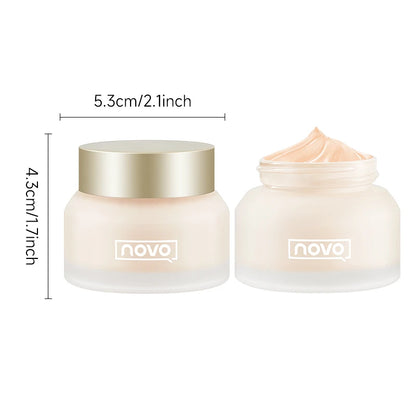 Moisturizing Matte Foundation & BB Cream,Full Coverage Concealer,Long Lasting,Oil Control,Waterproof,Non-Clumpy, Evens Skin Tone