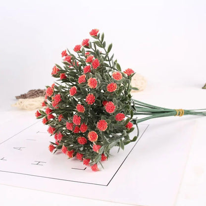 Arrangement Wedding Bouquet Floral Babysbreath Gypsophila Fake Flowers Artificial Flowers