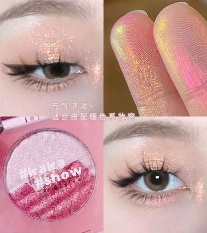 NEW Diamond Highlight Palette Glitter Mashed Potatoes Highlighter Makeup Gel Face and Body Brighten Natural Contour Shadow