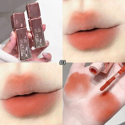 GegeBear Velvet Matte Air Lip Mousse: Long-Lasting, Non-Fading Formula-Natural Look with a Dewy High-Shine Finish for a Radiant