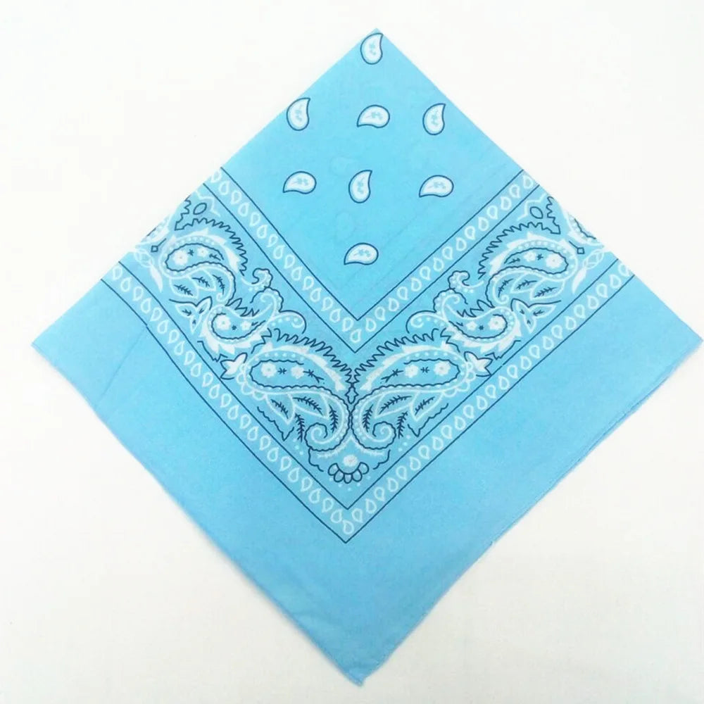 Hip Hop Bandana 23 Styles Man Women Fashion Outdoor Headbands Hair Band Wrist Wraps Hair Scarves High Quality Hair Accessories