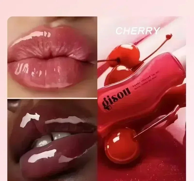 Gisou Watermelon Strawberry Essence Reduce Lip Line Gloss Easy To Carry Makeup Care Remove Dead Skin  Lip Oil Honey Nourish Hair
