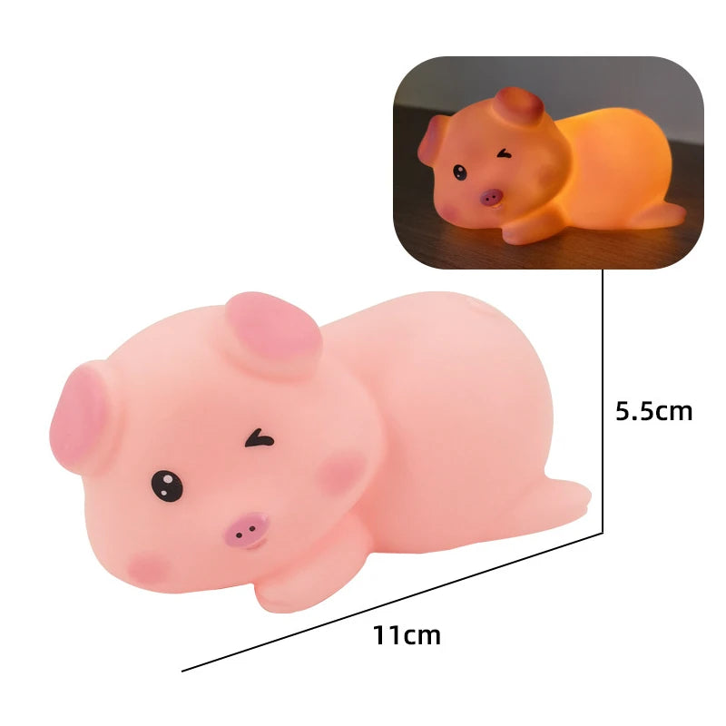 Mini Panda LED Lamp Easter Rabbit Panda Party Souvenirs Gifts Office DeskHome Decor Christmas New Year 2026 Gift Night Light