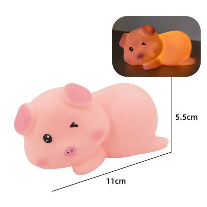 Mini Panda LED Lamp Easter Rabbit Panda Party Souvenirs Gifts Office DeskHome Decor Christmas New Year 2026 Gift Night Light