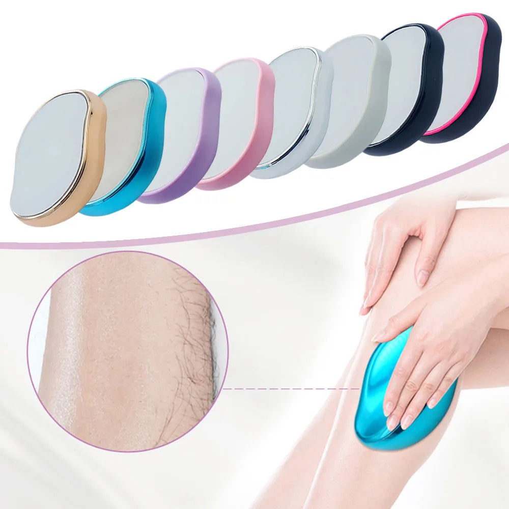 Painless Physical Hair Remover Safe Reusable Body Depilation Tool Easy Cleaning Bath Hair Removal Body Beauty Eraser