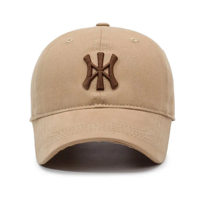 Four-Season Unisex Baseball Cap Lettering Soft Top Sunscreen Hat for Men And Women Face Slimming Hat Fashionable Bucket Hat
