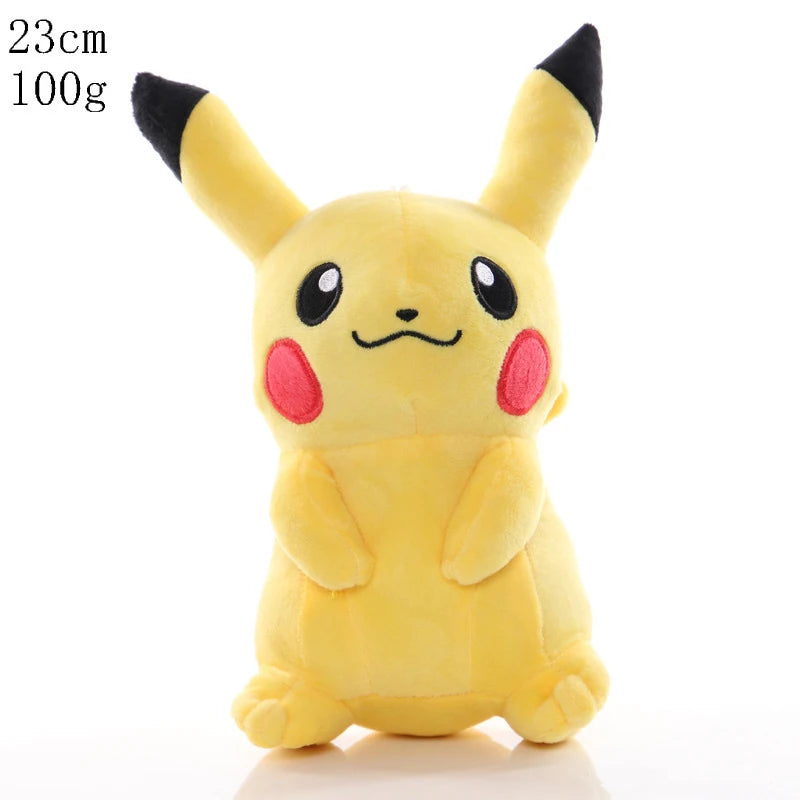 Pokemon Pink Series Plush Pikachu Cleffa Jigglypuff Mew Sylveon Chansey Stuffed Doll Kids Christmas Gifts Toys Hobbies