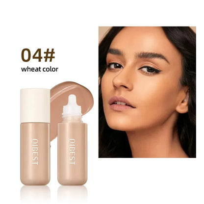 Matte Face Foundation Makeup Base Cream Full Coverage Concealer Cover Ance Moisturizing No Cracking Waterproof Face Corrector