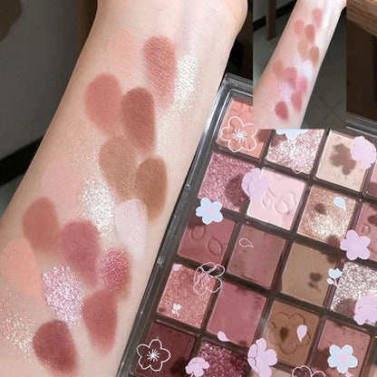 20 Colors Eyeshadow Palette Matte Makeup Products Women Cosmetics Korean New Beauty Health Long Lasting Eye Shadow Pallet