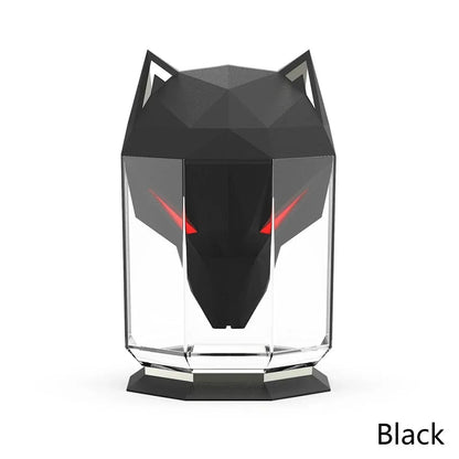 600ml air humidifier USB electric essential oil diffuser portable cold fog spray with LED light, suitable for home office