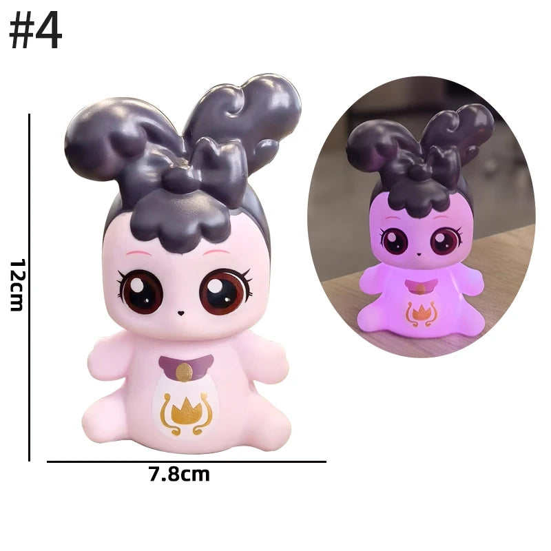 Mini Panda LED Lamp Easter Rabbit Panda Party Souvenirs Gifts Office DeskHome Decor Christmas New Year 2026 Gift Night Light