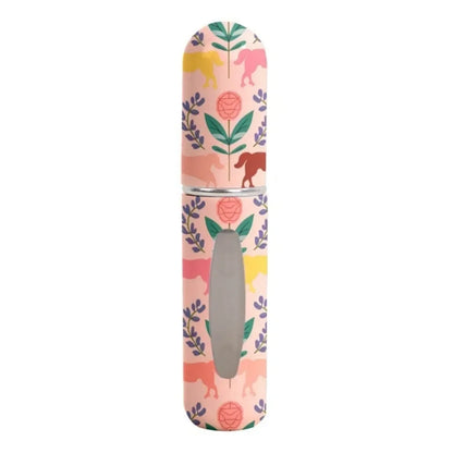 5ml Mini Perfume Bottle Essential Oil Alcohol Spray Atomizer Bottle Spray Rotating Bottle Refillable Empty Cosmetic Containers