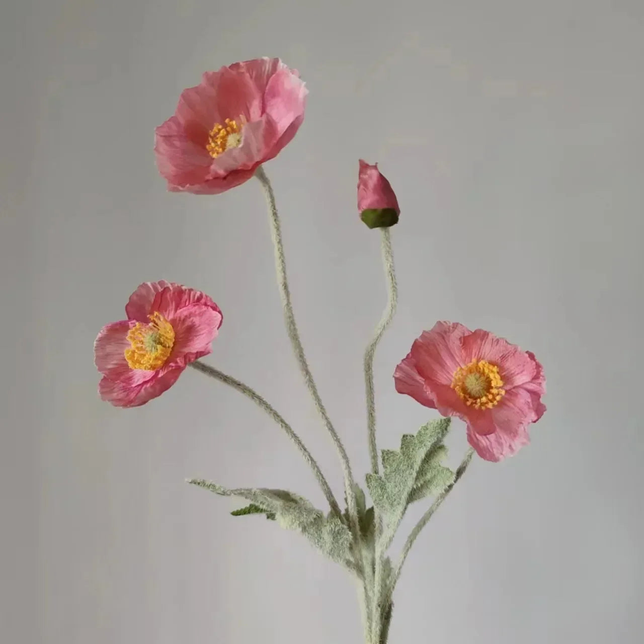 Artificial Poppy Flowers Bouquet Silk Fake Flowers For Home Garden Decor Marriage Party Wedding Decoration DIY Vase Accessories