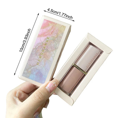 HERORANGE 1Pc Matte Lipstick Waterproof Velvet Nude Sexy Red Long Lasting Non-Stick Dry Lip Stain Makeup