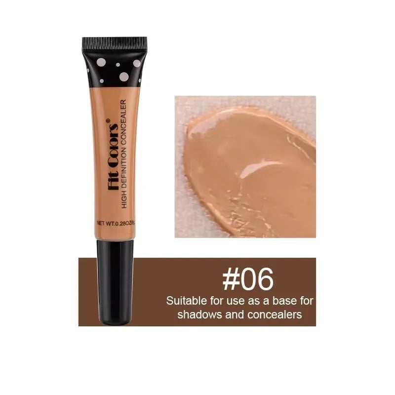 High Quality Professional Makeup Base Foundation Cream for Face Concealer Contouring for Face Bronzer Beauty Women's Cosmetics