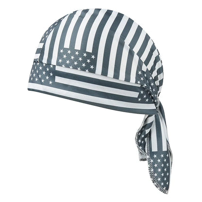 Camouflage Headband Handkerchief Head Man Pirate Hat Cycling Hood Sun Protection Sport Breathable Printed Headscarf Bandana