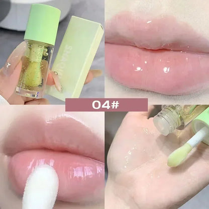 Make Up Korean Beauty Cosmetics Lip Ink Gloss Lips Moisturizer Jelly Lipstick Bright Oil Moisturizing Balm Big Lip Brush