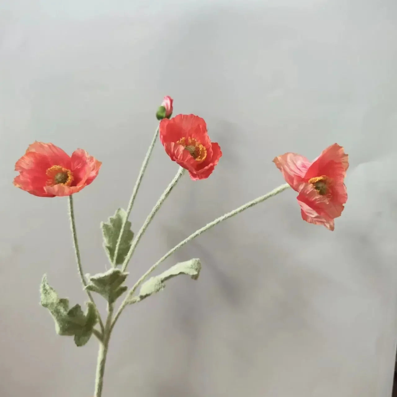 Artificial Poppy Flowers Bouquet Silk Fake Flowers For Home Garden Decor Marriage Party Wedding Decoration DIY Vase Accessories