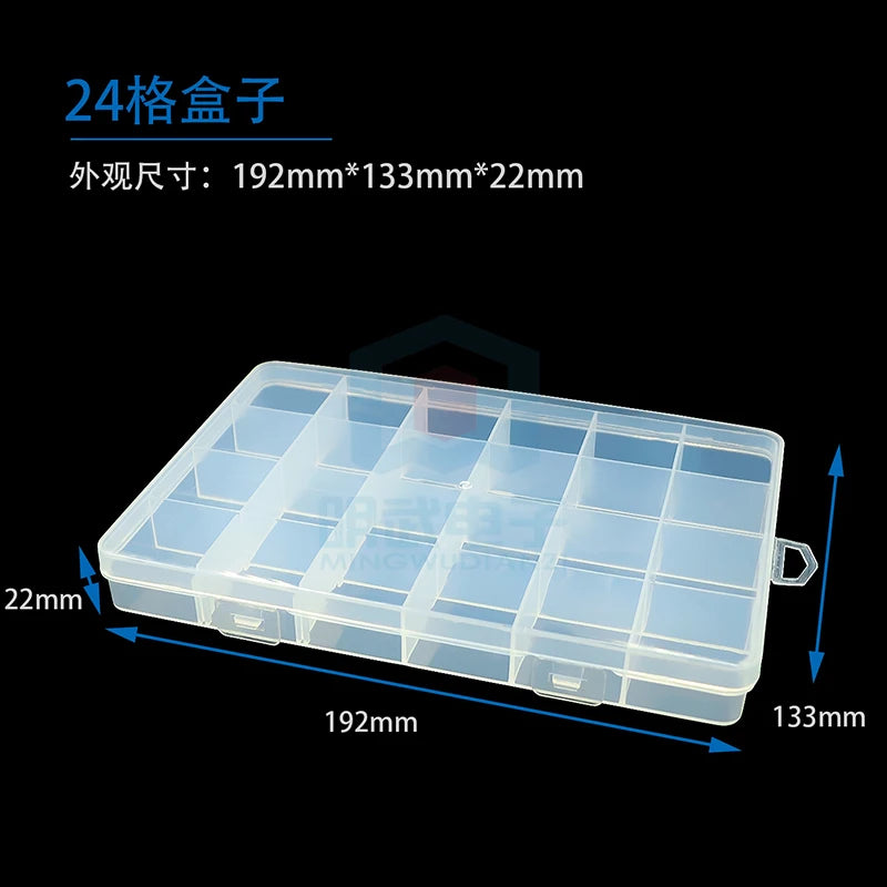 37 Sensor Kits 36 Grid Plastic Box RFID Plastic Box Component Box 10/15/36 Grid Empty Box