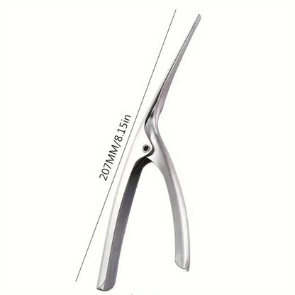 Stainless Steel Shrimp Deveined Device - Ergonomic Fishbone Design，Easy Shell Removal，Kitchen Seafood Preparation Gadget
