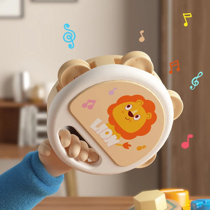 Baby Musical Instruments Drum Toys Montessori Learning Toys for Toddlers 1-3 Baby Early Hand Development Interactive Music Toys