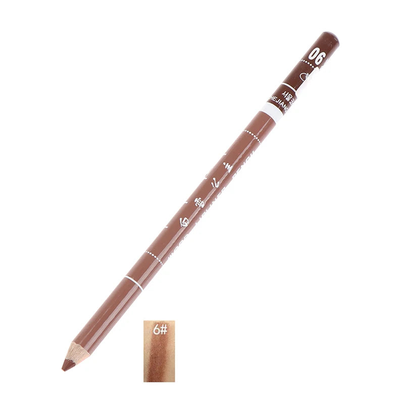 Professional Wood Lip liner Waterproof Lady Charming Lip Liner Soft Pencil Makeup Women's Long Lasting Cosmetic Tool 28Color