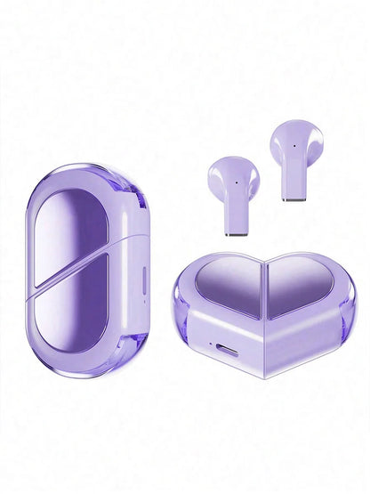 K520 - Wireless Bluetooth Headphones with Ultra Long Battery Life, Comes with Charging Case and Includes Microphone