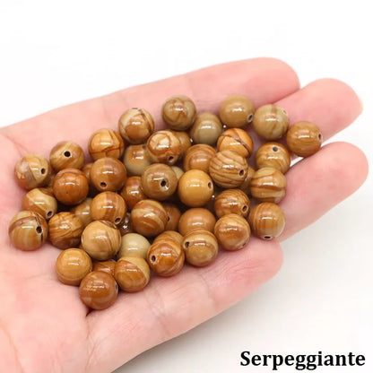 4 6 8 10mm Natural Black Tourmaline Beads Round Smooth Loose Stone Bead For Jewelry Making Diy Bracelet Necklace Accessories