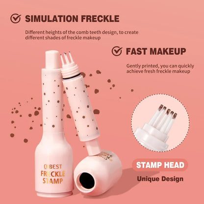 Liquid Air Cushion Freckle Stamp Pen Five-point Head Freckle Natural Simulation Fake Dot Spot Pen Waterproof Lasting Makeup