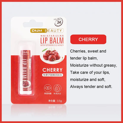 Fresh Fruit Lip Balm Lip Oil Moisturizing Clear Transparent Lipstick Long Lasting Hydrating Lipgloss Cosmetic Lip Gloss Base Gel