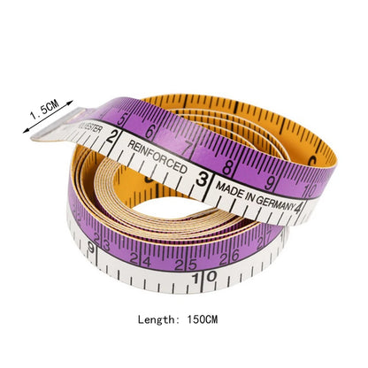 1.5M Soft Sewing Ruler Meter Sewing Measuring Tape Body Measuring Clothing Ruler Tailor Tape Measure Sewing Kits