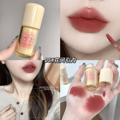 New Matte Liquid Lipstick Long Lasting Light and Thin Mousse Lip Mud Velvet Red Rose Nude Colors Lip Gloss Waterproof Lip Makeup