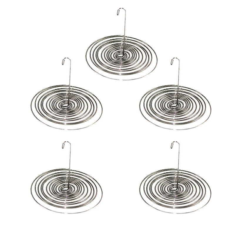 5pcs Teapot Stainless Steel Spring Teapot Nozzle Strainer Set Portable Filter Teapot Strainer Tea Replacement Tea Accessories