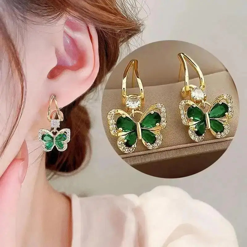925 Silver Needle Korean Fashion Bowknot Tulip Earrings For Women Jewelry 2026 Trending New Women's White Flower Earrings Brinco