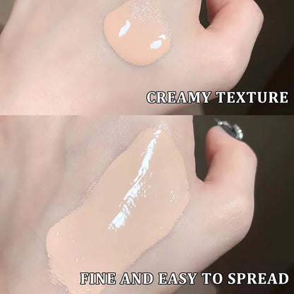 Clear Liquid Foundation Oil Control Moisturizing Full Coverage Concealer Long-lasting Waterproof Nourishing Brightening Makeup