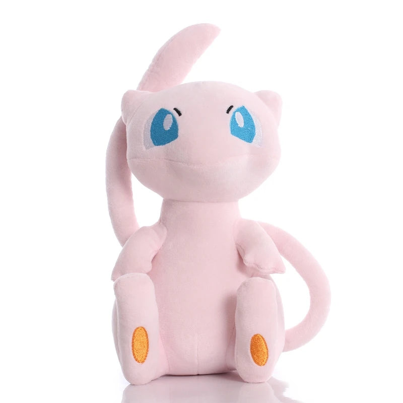 Pokemon Pink Series Plush Pikachu Cleffa Jigglypuff Mew Sylveon Chansey Stuffed Doll Kids Christmas Gifts Toys Hobbies