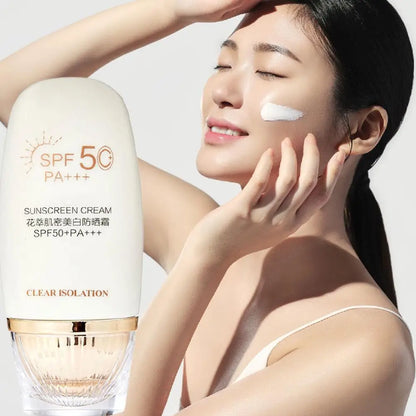 50g Screen Spf50+ Screen Lotion Body Skin Cream Skin Moisturizing Body Oil-control Protective Care Face Cr G3g0