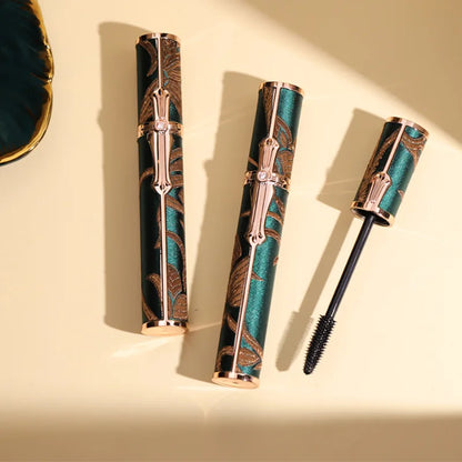 Curling 3D Mascara make up Antiperspirant Not Blooming Long Curling Makeup Sense of Natural Fiber Mascara Cosmetic