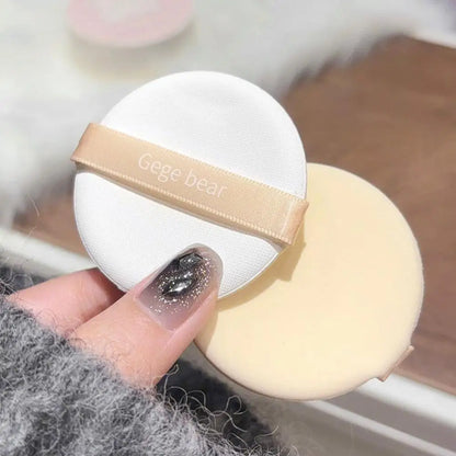 2-in1 Pressed Powder Cushion Foundation Palette Face Up Cream All-in-one Cosmetics Make Matte Coverage Base Full Oil Contro L9V7