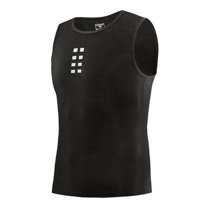 WOSAWE Cycling Jersey Sleeveless Cycling Base Layer MTB Bike Sports Shirt Underwear Racing Bicycle Jersey Shirt Undershirt