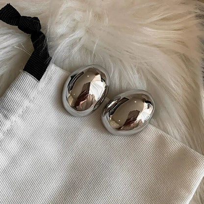 French Elegance Personality Flower Circle Exquisite Earrings for Women Light Luxury Inlay Drill Earrings Party Jewelry Accessory