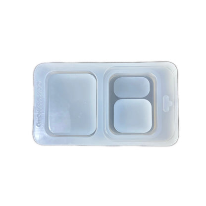 Small Box Resin Casting Mold Silicone Mold Accessories Resin Liquid Mold Resin Keychain Silicone Mold Resin Mold